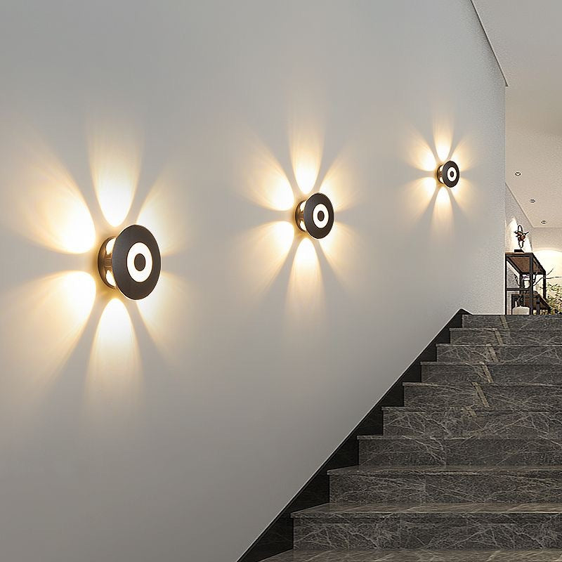 ABS Plastic LED Wall Lamp Indoor Outdoor Use Lighting Light