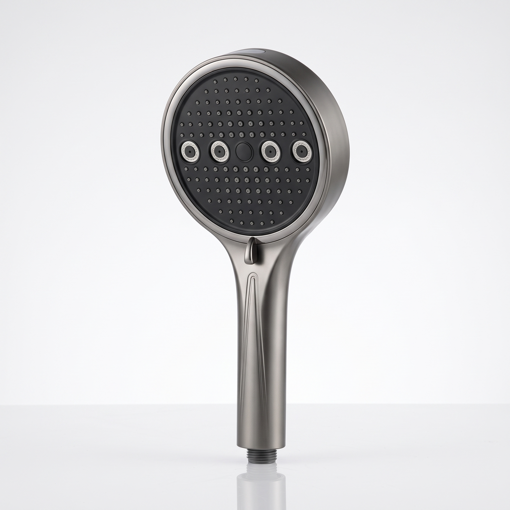 Gun gray shower head
