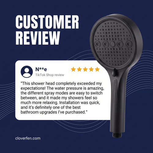 TikTok Shop review of this shower head