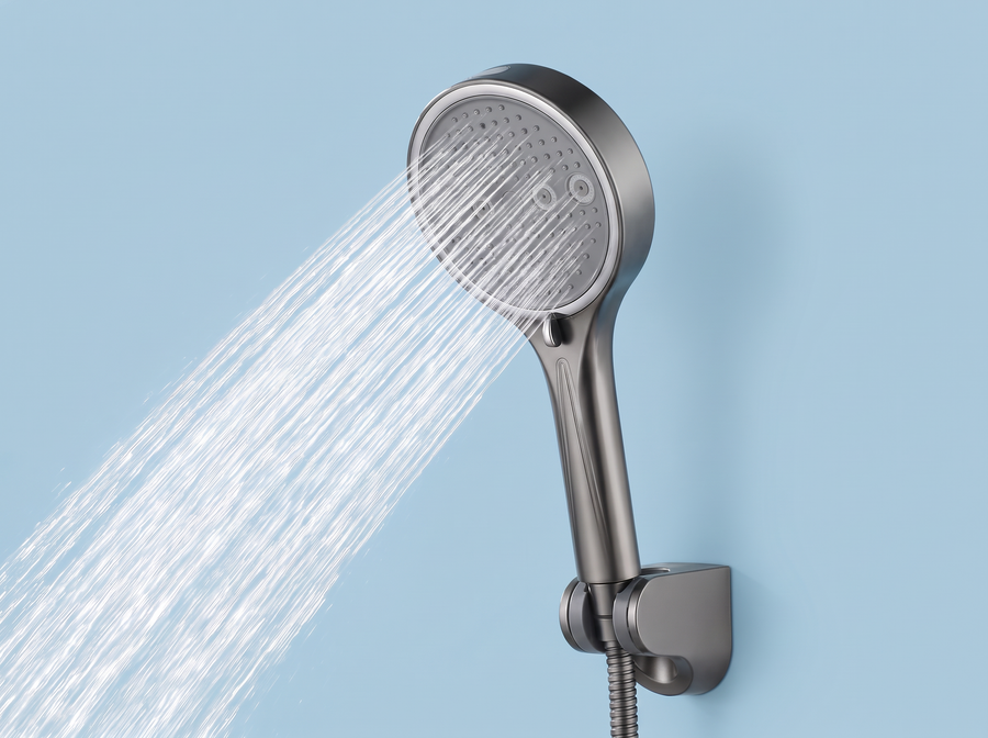 Turn on the water and check