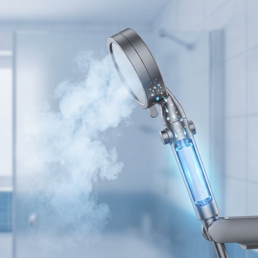 Cleaner air in your shower