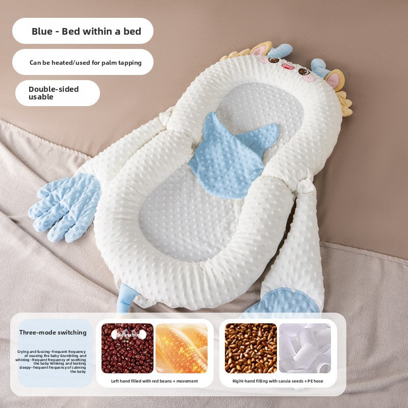Newborn Anti Roll Sleep Positioner Soothing Baby Bed Support Nest