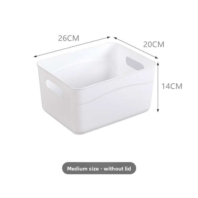 Japanese Style Plastic Storage Box Stackable Organizer for Home