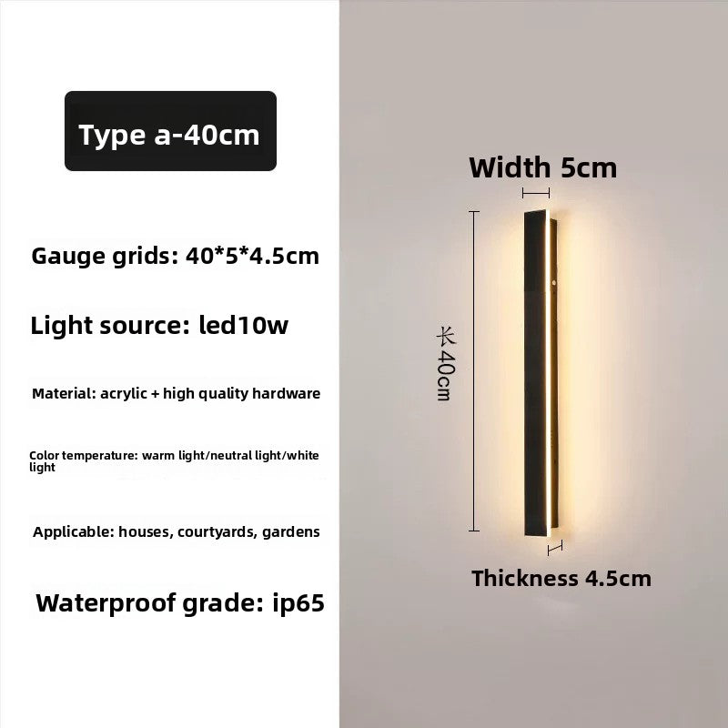 Waterproof Outdoor LED Wall Light Exterior Illumination