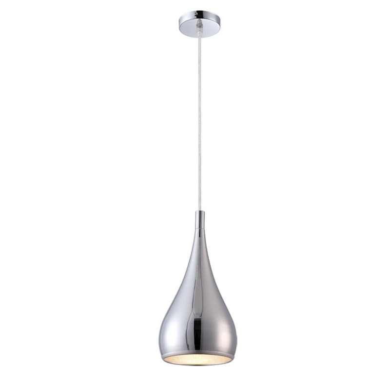 Iron Pendant Lamp Modern Nordic Bedroom Lighting Metal