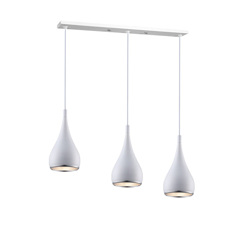 Iron Pendant Lamp Modern Nordic Bedroom Lighting Metal