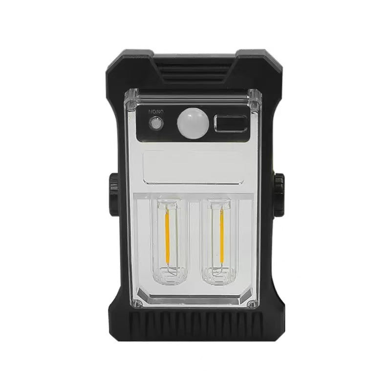 Solar Powered Motion Sensor Outdoor Wall Light Lamp