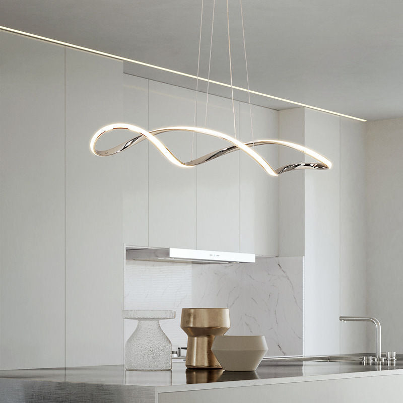 Linear LED Pendant Light Modern Lighting Lamp
