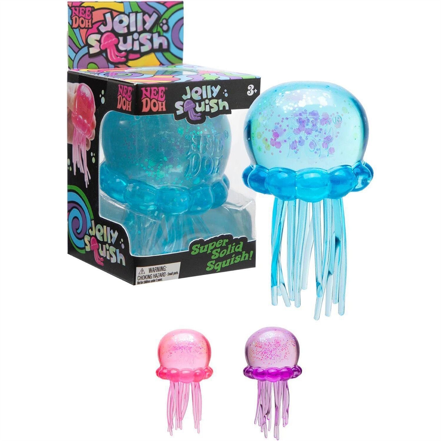 Octopus Stress Relief Squeeze Toy Jellyfish Squishy Fidget Sensory Toy