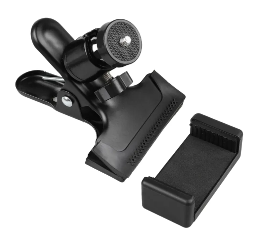 Phone Guitar Clip Stand Adjustable Instrument Mount for Recording