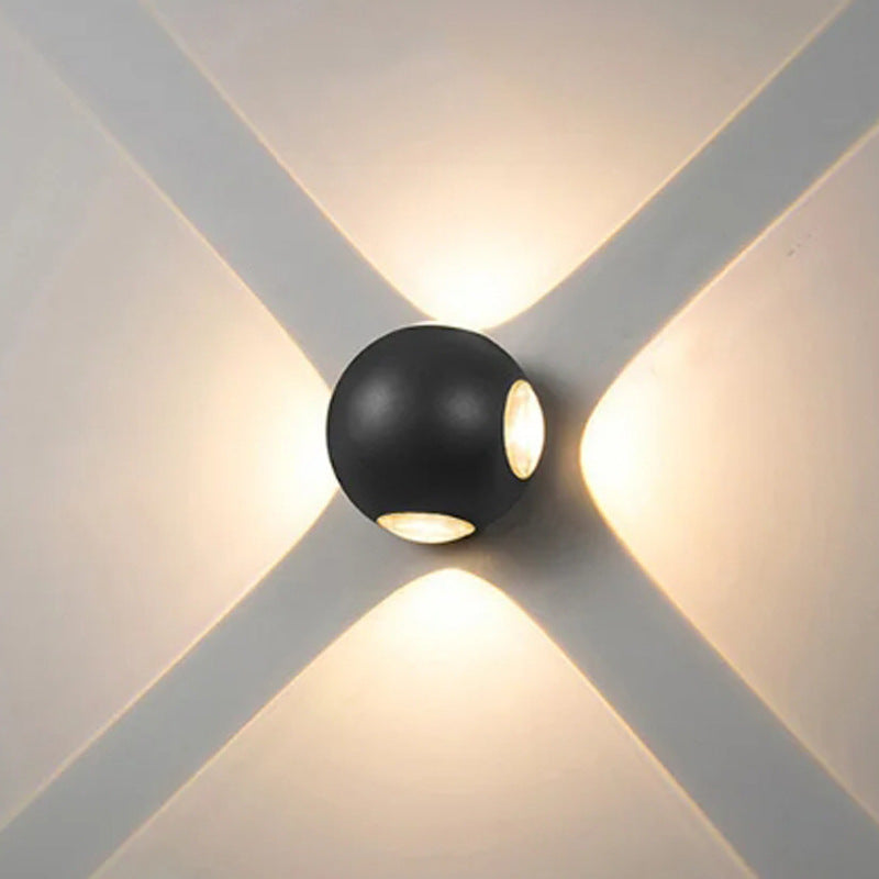 ABS Plastic LED Wall Lamp Indoor Outdoor Use Lighting Light
