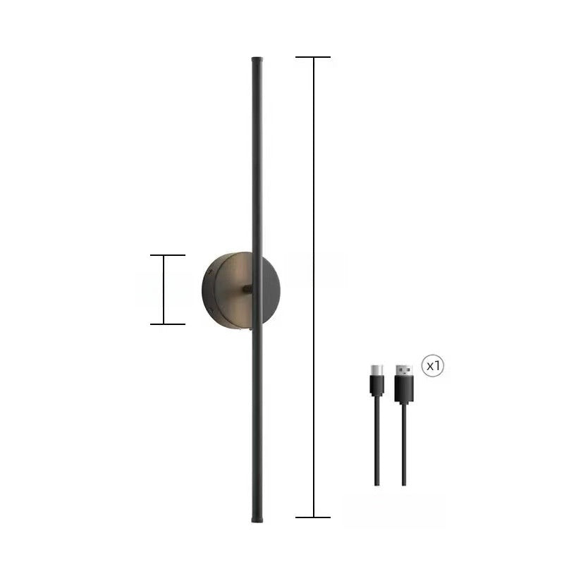 Magnetic Rechargeable Crystal Wall Lamp USB Light