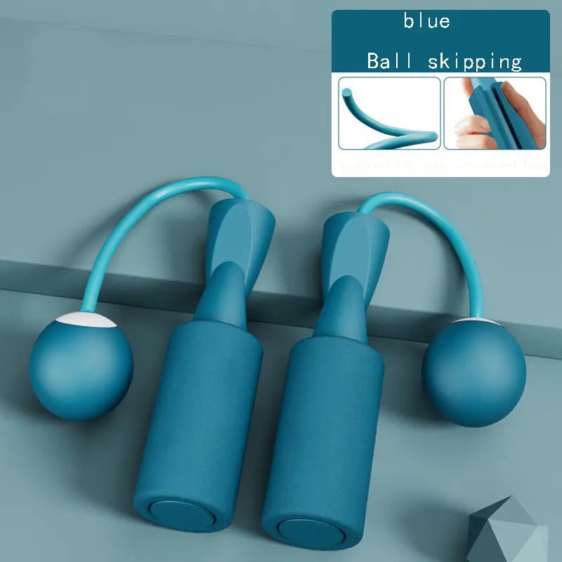 Cordless Skipping Rope Dual Use Weighted Jump Rope for Home Cardio