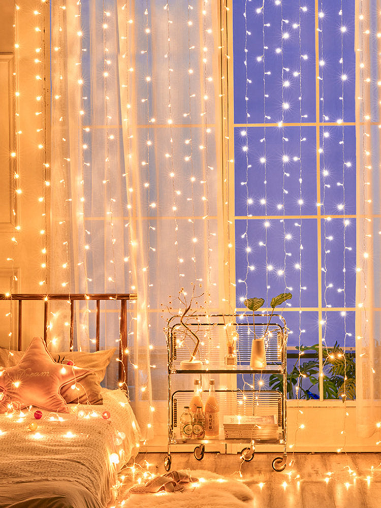 Decorative LED Curtain Light String Lighting Lamp