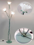 Acrylic Floor Lamp Modern LED Standing Light for Living Room Bedroom and Reading Corner