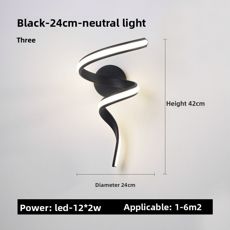 Minimalist Bedside Lamp Light