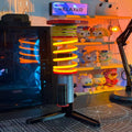 Industrial Table Lamp Car Shock Absorber Design Bedside Desk Light for Office and Man Cave