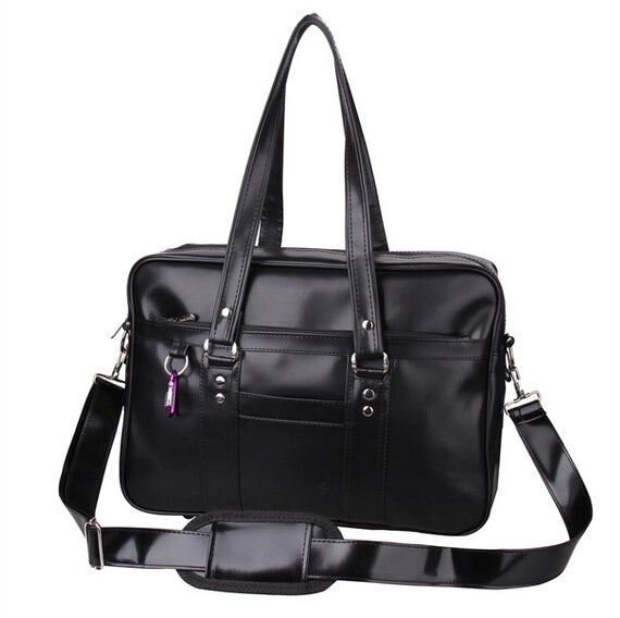 Japanese JK Uniform Backpack PU Leather Anime Shoulder Bag School Bag