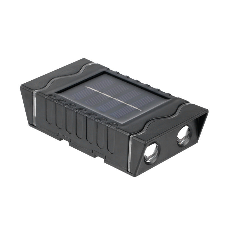 Solar Powered Outdoor Wall Light Up Down Illumination Lamp