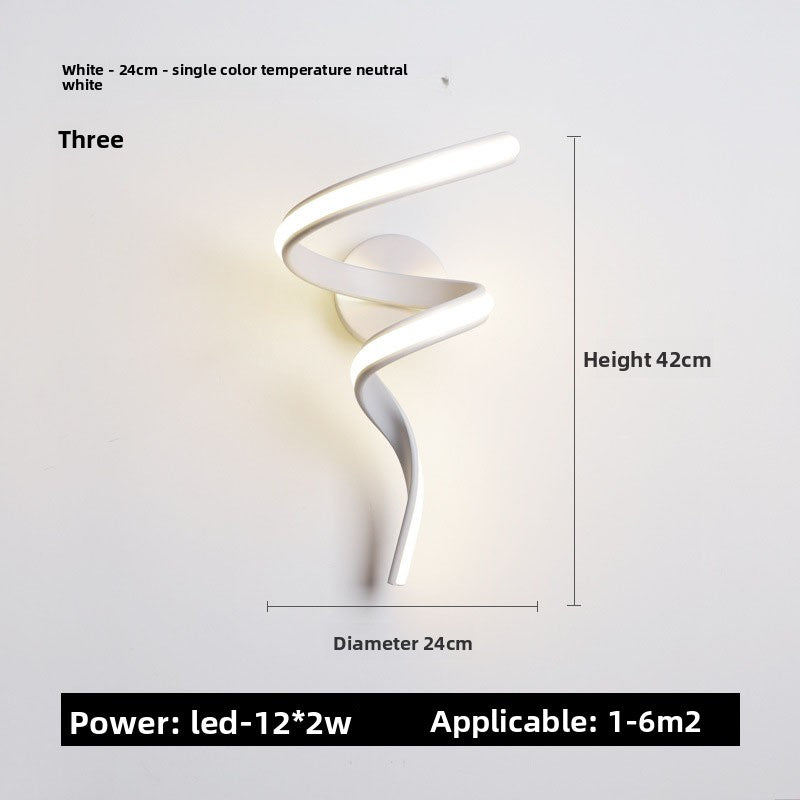 Minimalist Bedside Lamp Light