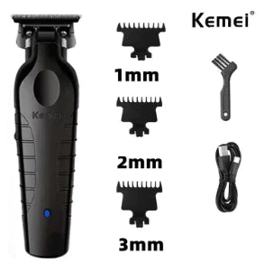 Kemei Hair Clipper Set Cordless Trimmer Kit for Home Haircuts