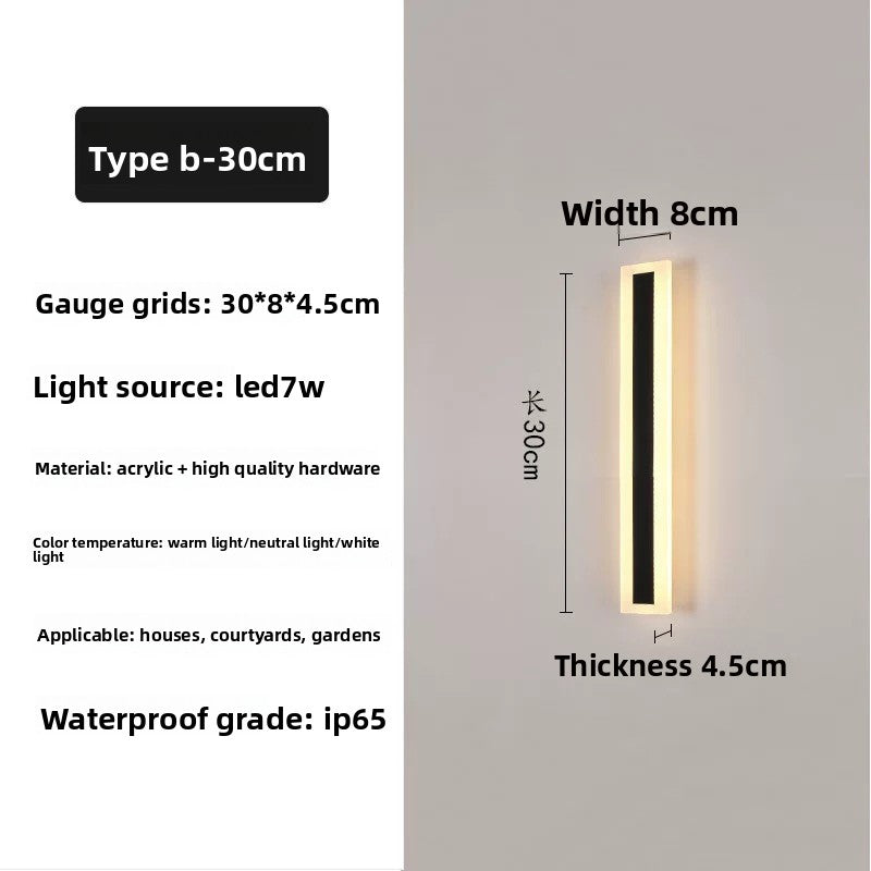 Waterproof Outdoor LED Wall Light Exterior Illumination