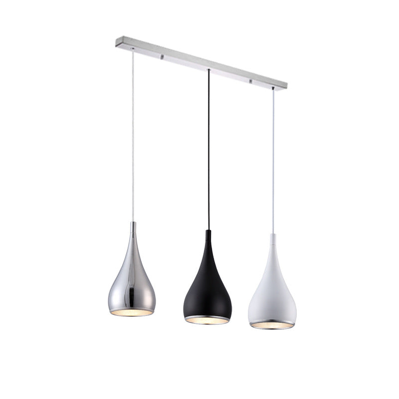 Iron Pendant Lamp Modern Nordic Bedroom Lighting Metal