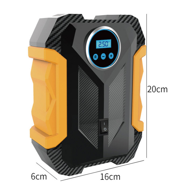 Portable Car Tyre Inflator Digital Air Pump with Pressure Display