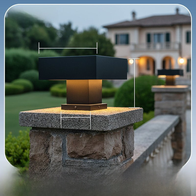 Solar Powered Outdoor Post Light Lamp