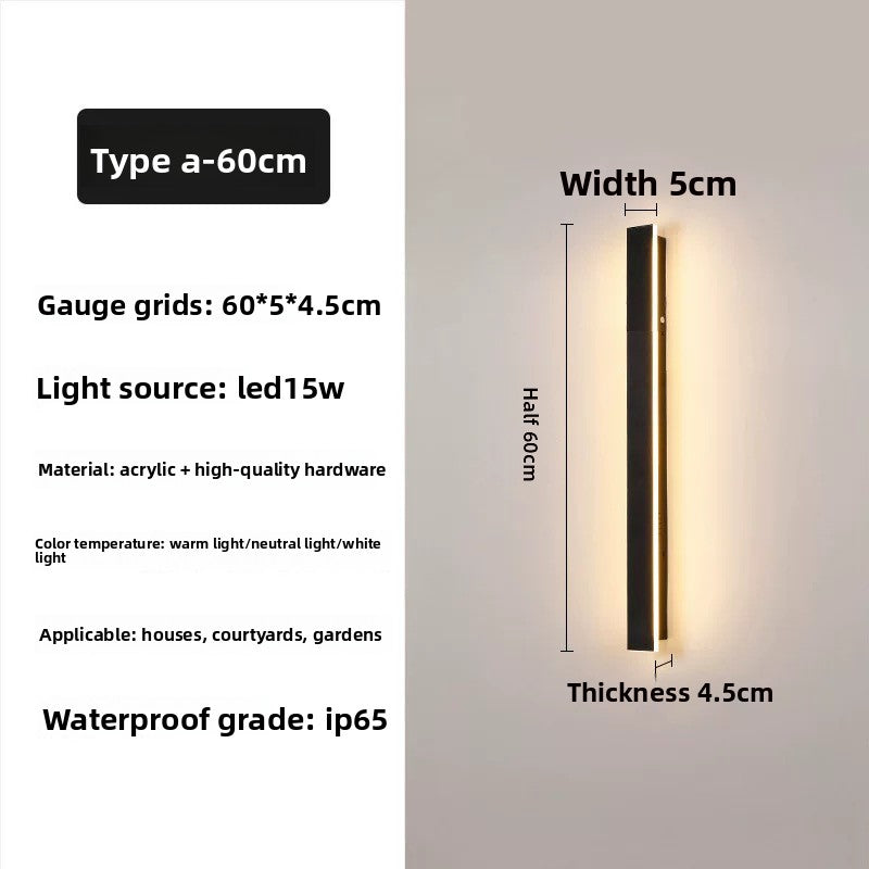 Waterproof Outdoor LED Wall Light Exterior Illumination
